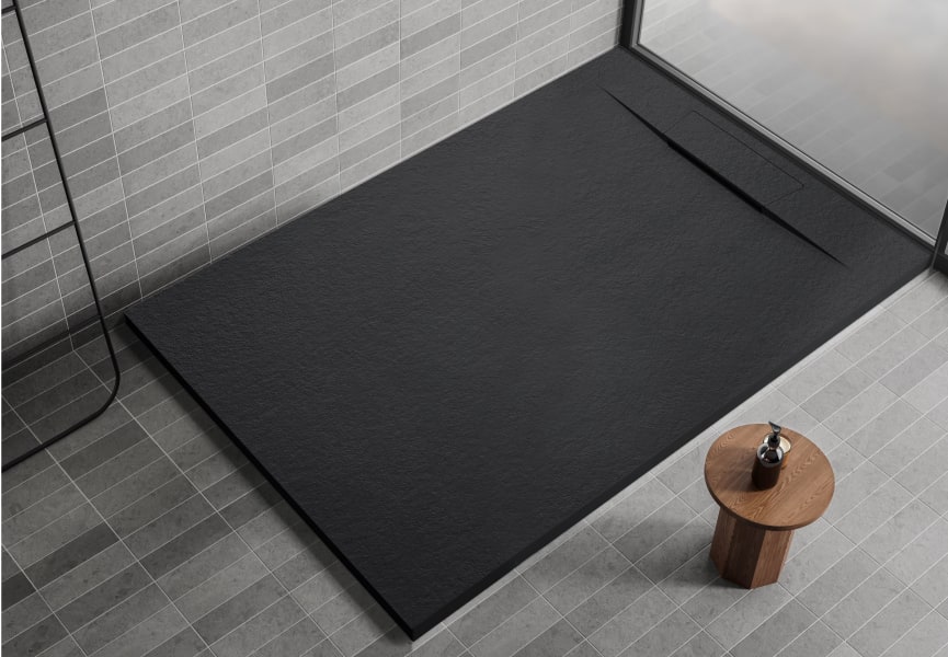 Plato de ducha de resina Fluvia de Bruntec principal 5