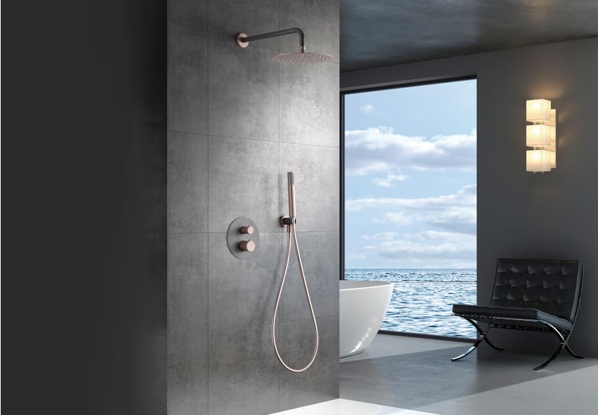 Conjunto de ducha y baño empotrado Line Imex ambiente 20
