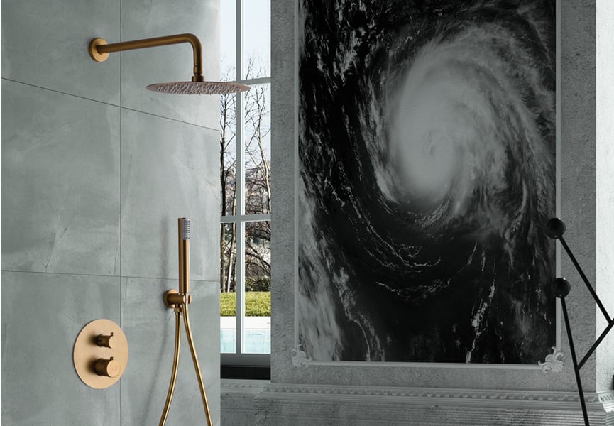 Conjunto de ducha y baño empotrado Line Imex ambiente 18