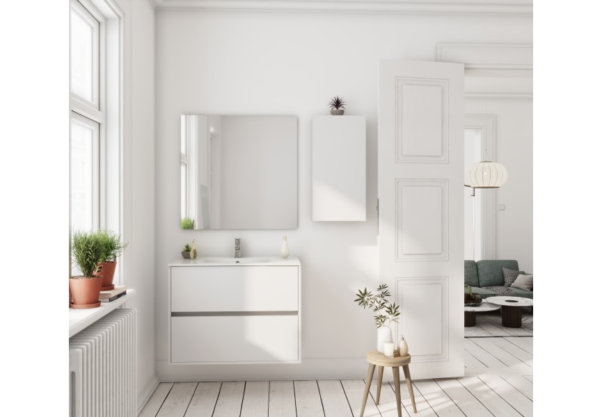 Forty Mueble de Baño mod. Forty 2 cajones de Torvisco