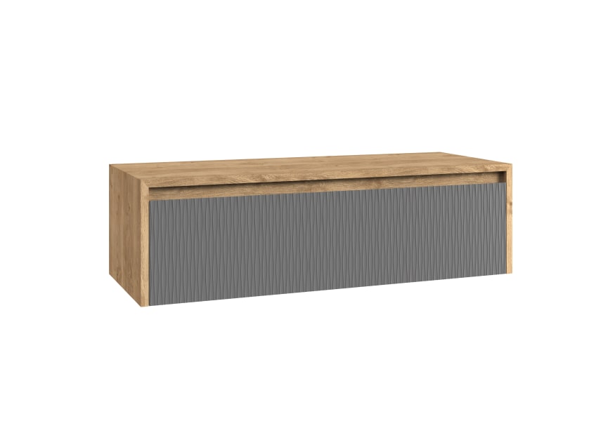 Mueble de baño Lambda con encimera de madera Coycama principal 5