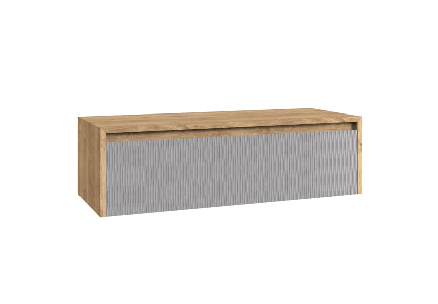 Mueble de baño Lambda con encimera de madera Coycama principal 12