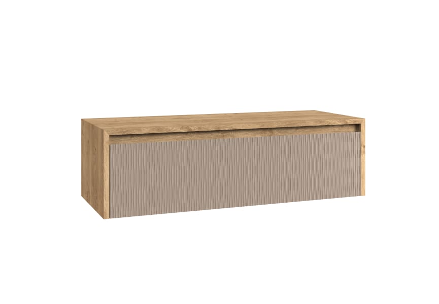 Mueble de baño Lambda con encimera de madera Coycama principal 8