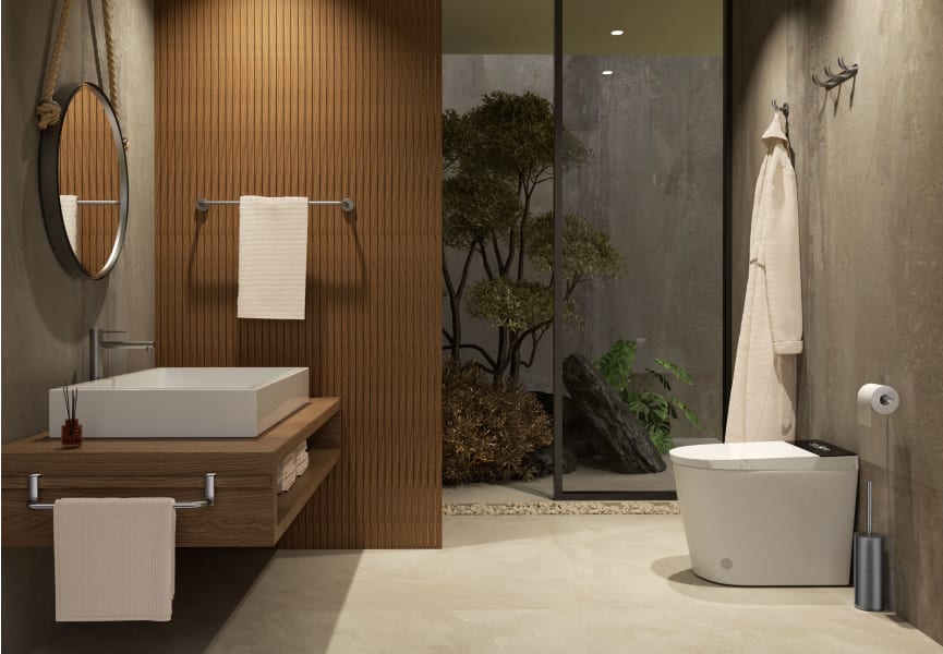 Toallero barra de baño Pure Medimex ambiente 8