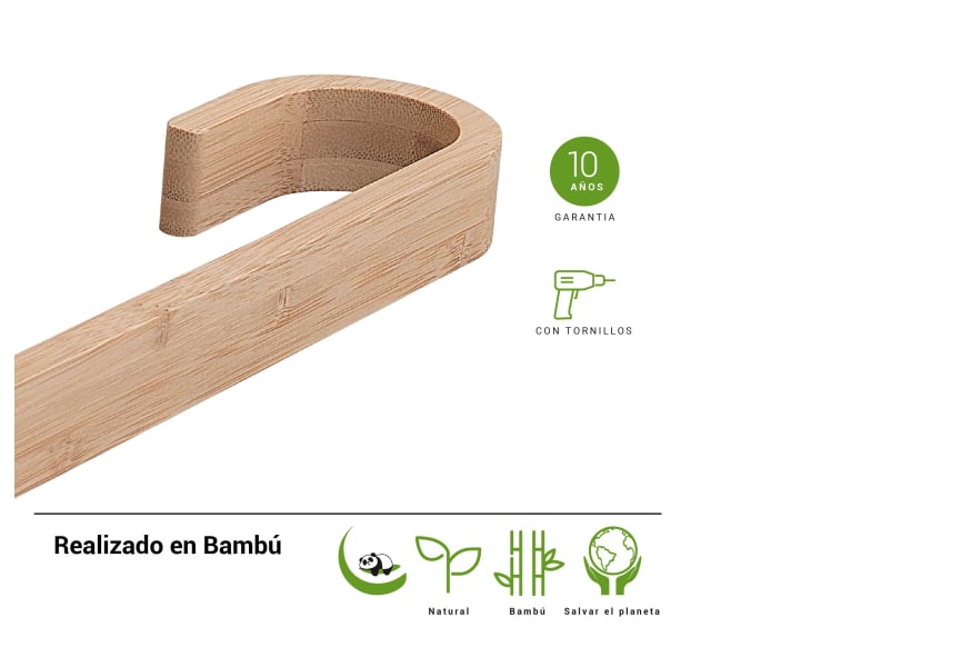 Toallero de baño Himalaya Gedy detalle 1