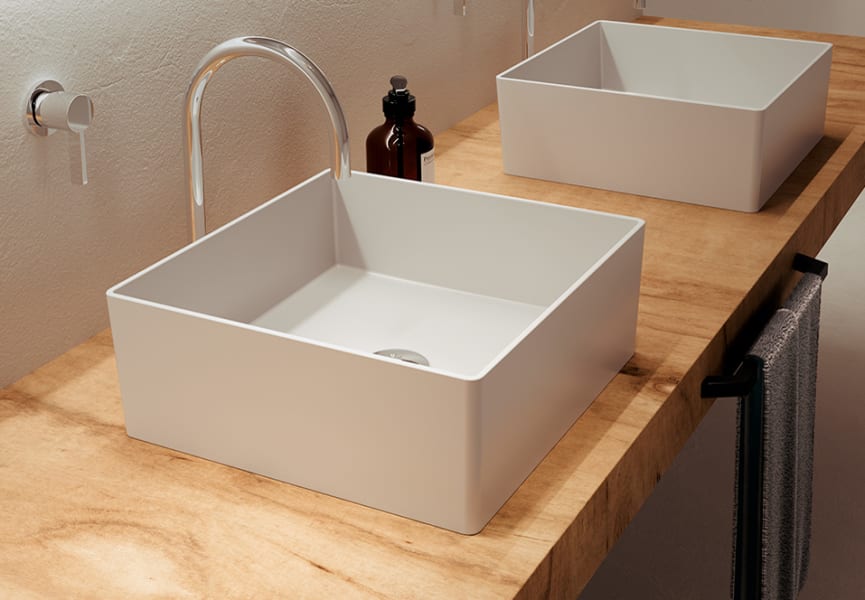 Lavabo sobre encimera Cyro Bruntec ambiente 1