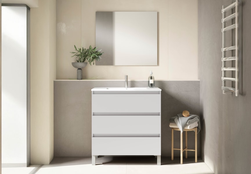 Conjunto mueble de baño Box Viso principal 1