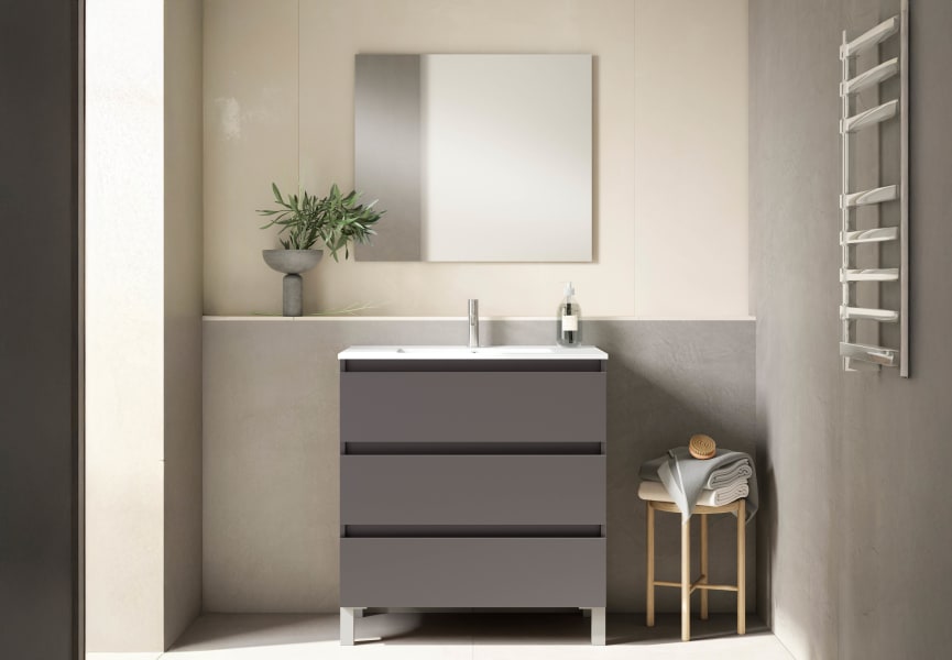Conjunto mueble de baño Box Viso principal 2