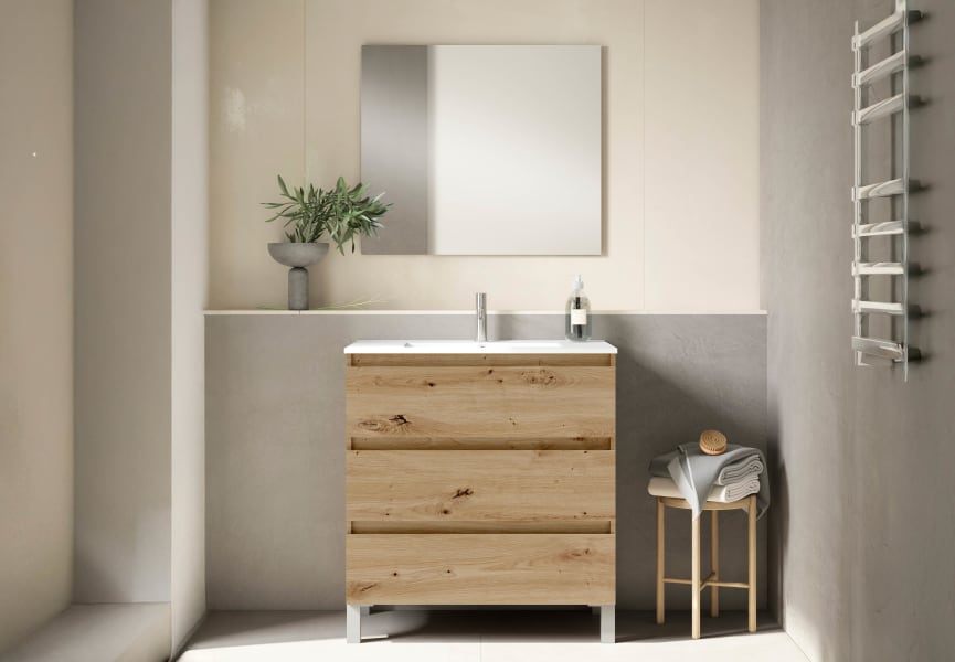 Conjunto mueble de baño Box Viso principal 3