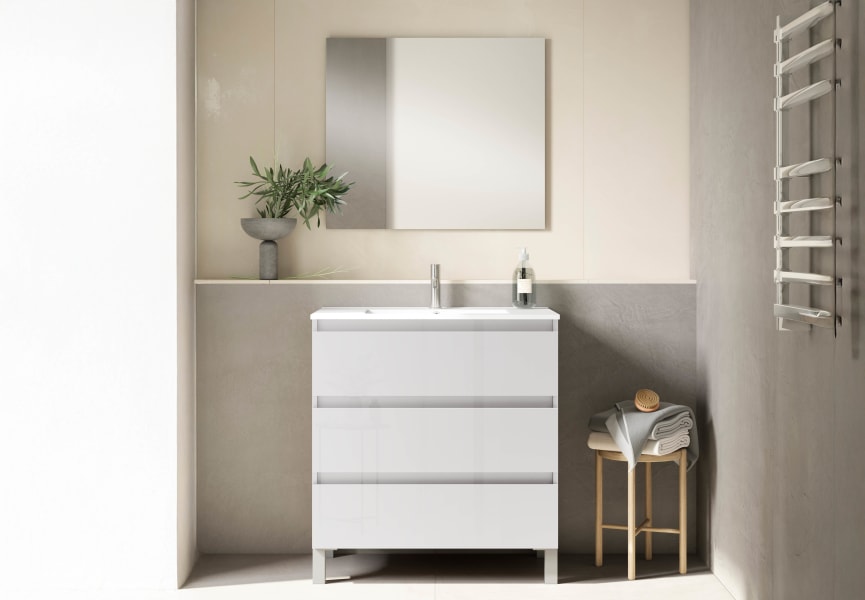 Conjunto mueble de baño Box Viso principal 4
