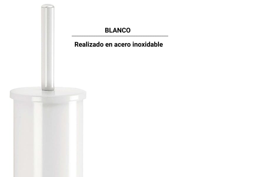 Escobillero de baño Flip Gedy detalle 2