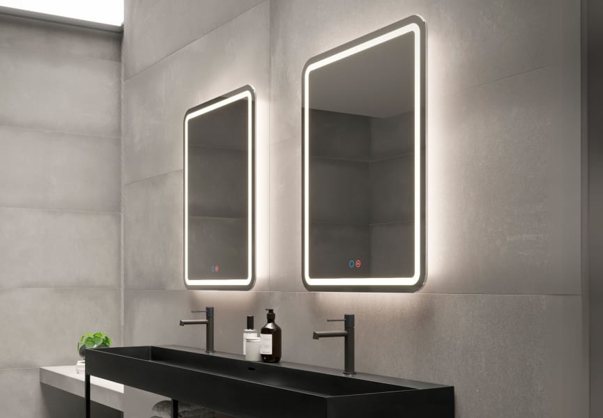Espejo de baño con luz LED Grecia Ledimex principal 0