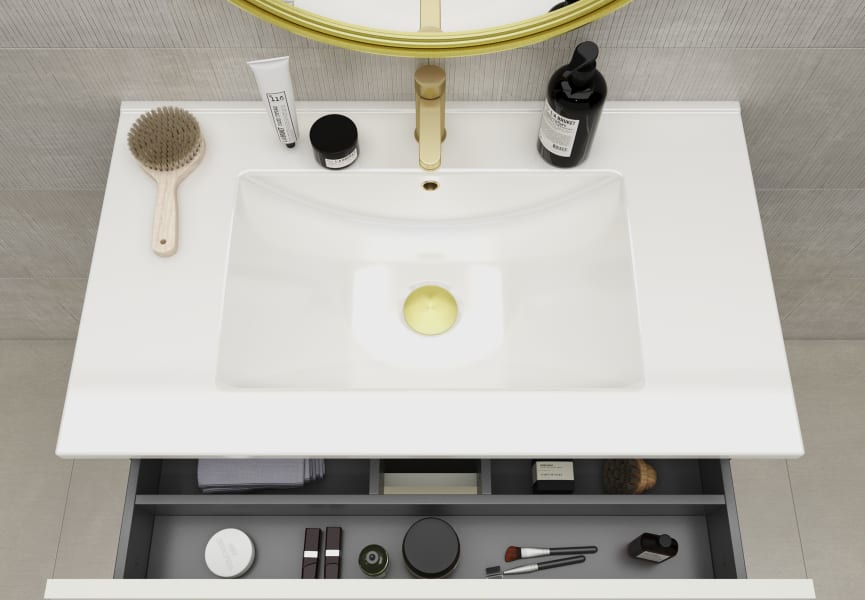 Conjunto de mueble de baño Dorme Bruntec detalle 6