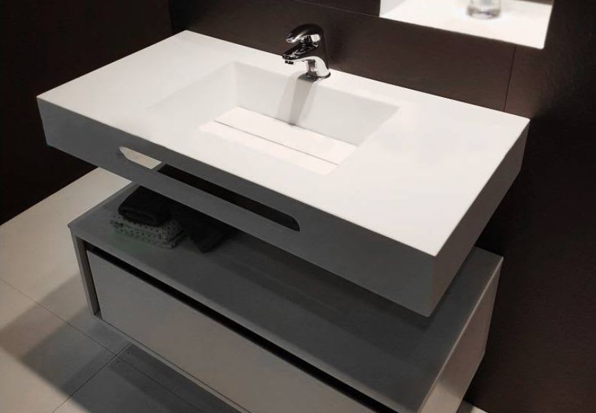 Lavabo suspendido Miami Bruntec ambiente 4