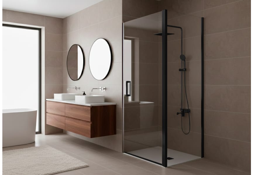 Mampara de ducha Carina Bruntec principal 1