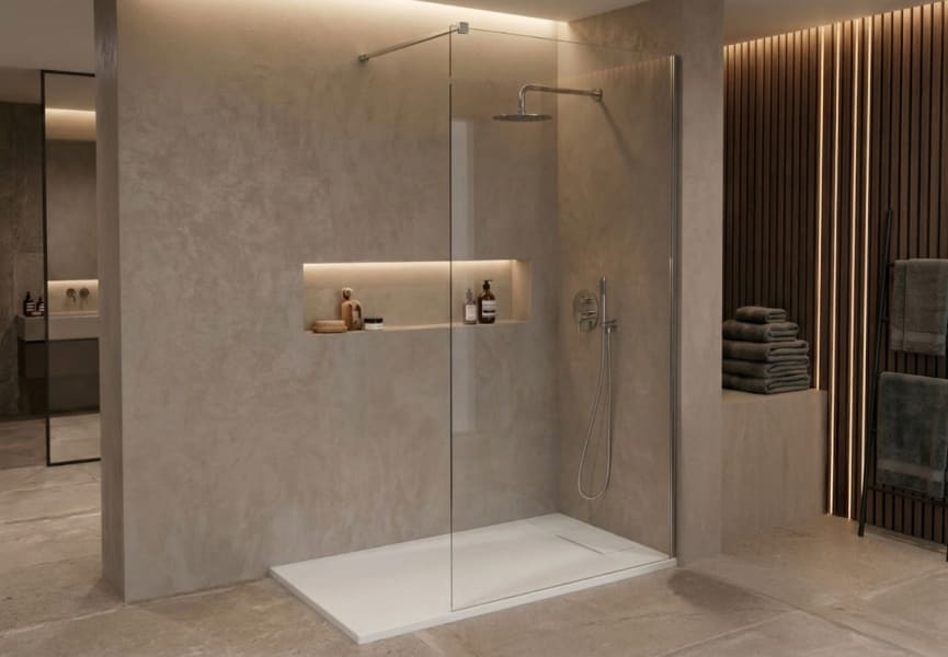 Kit plato de ducha con mampara Alana Bruntec principal 0