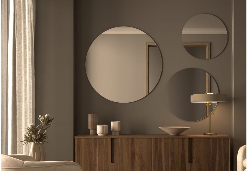 Espejo de baño Round Bruntec ambiente 7