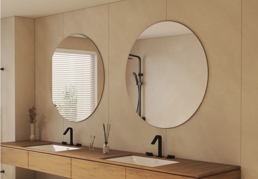 Espejo de baño Round Bruntec ambiente 2