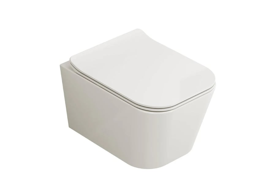 Pack inodoro + cisterna empotrada + pulsador Florencia Fossil Natura mate detalle 2