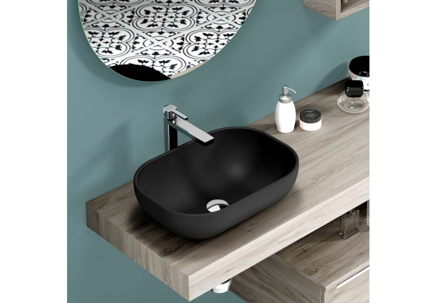 Lavabo sobre encimera Due Bruntec ambiente 4