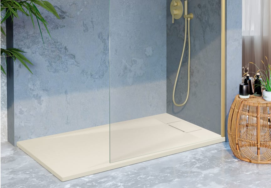 Platos de ducha de resina Mercuri Kassandra ambiente 6