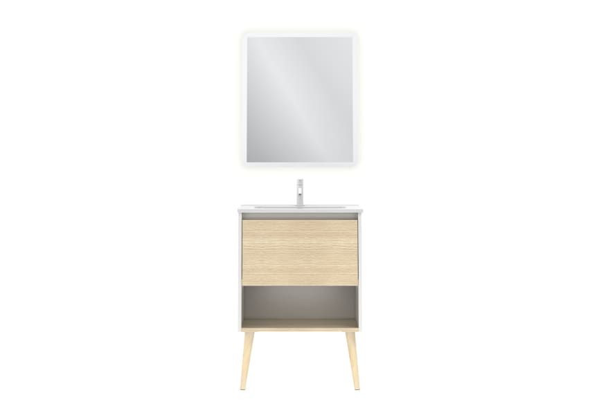 Conjunto mueble de baño Nara Amizuva 3d 8