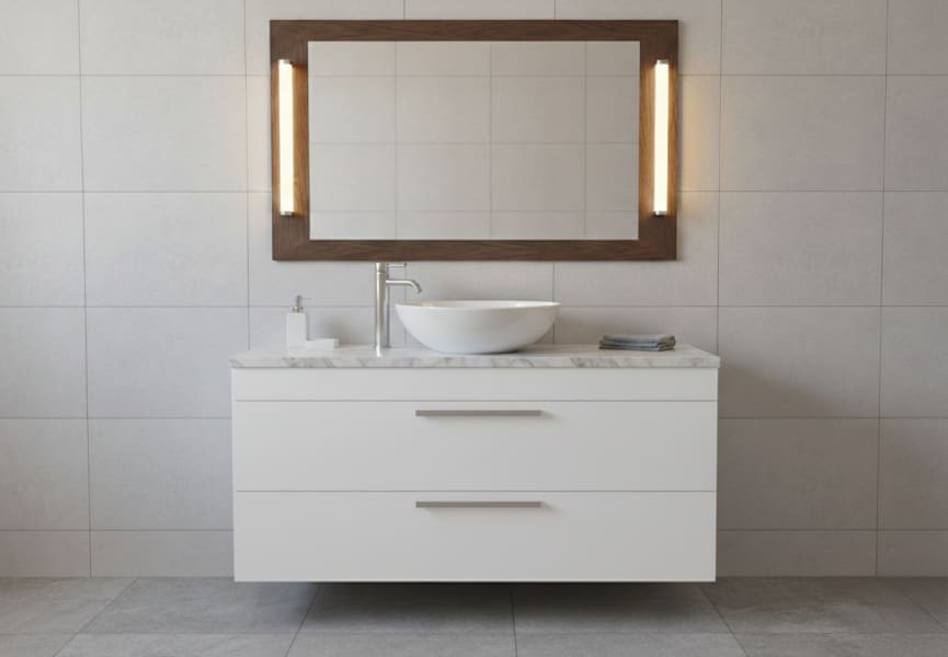 Lavabo sobre encimera Capri Bruntec ambiente 3
