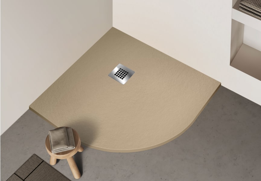 Plato de ducha de resina Orbis de Bruntec principal 0