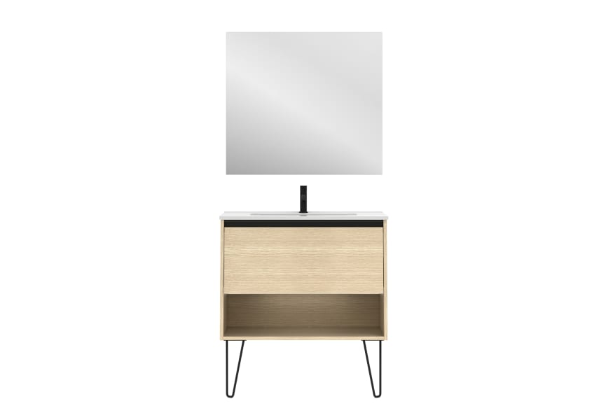 Conjunto mueble de baño Yoko Amizuva 3D 12