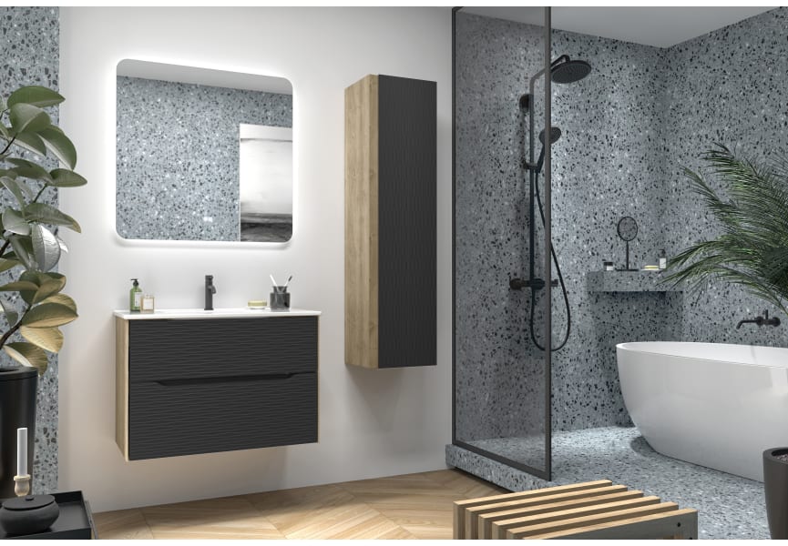 Conjunto mueble de baño Sahara Coycama principal 4