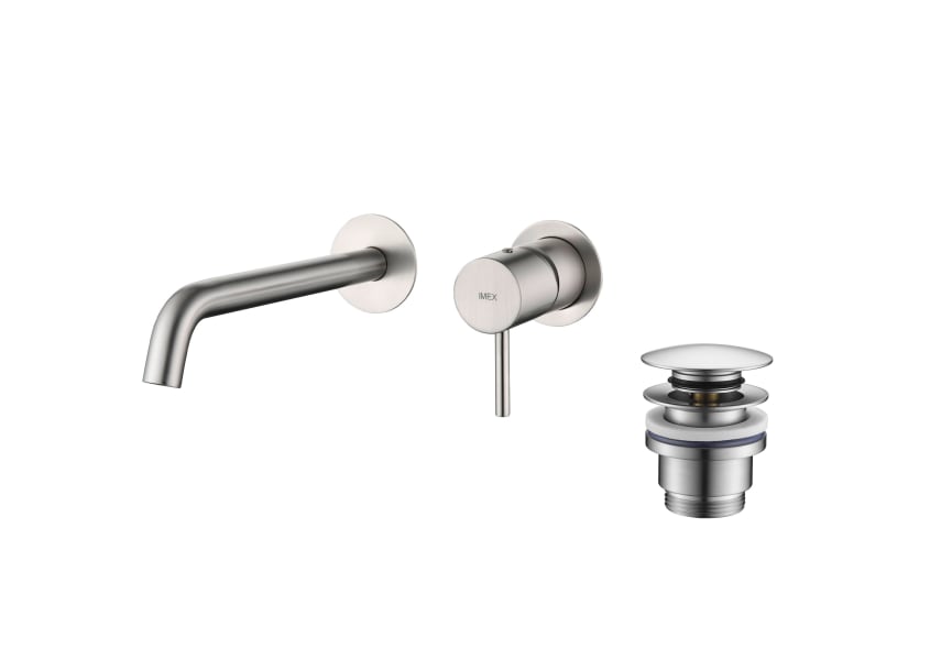 Pack Grifo de lavabo empotrado Monza Imex + Válvula click-clack de Imex principal 5