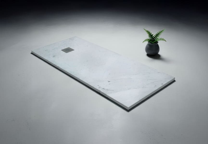 Plato de ducha Mármol Natural Carrara Bruntec principal 0