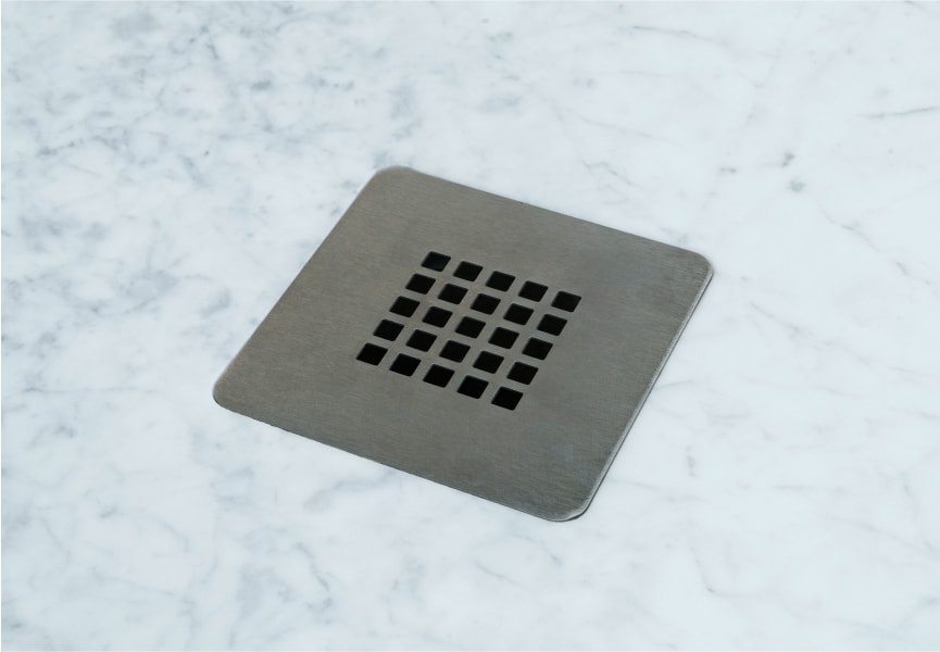 Plato de ducha Mármol Natural Carrara Bruntec detalle 2