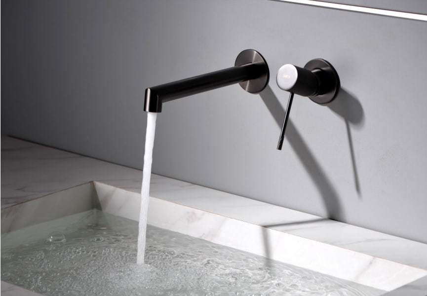 Pack grifo de lavabo empotrado Imex Line + Válvula click-clack ambiente 8