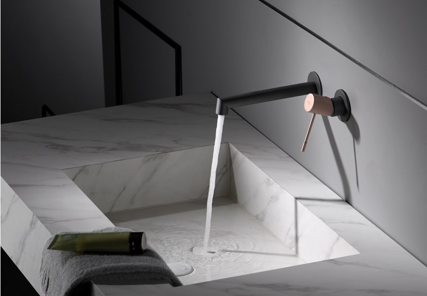 Pack grifo de lavabo empotrado Imex Line + Válvula click-clack ambiente 9