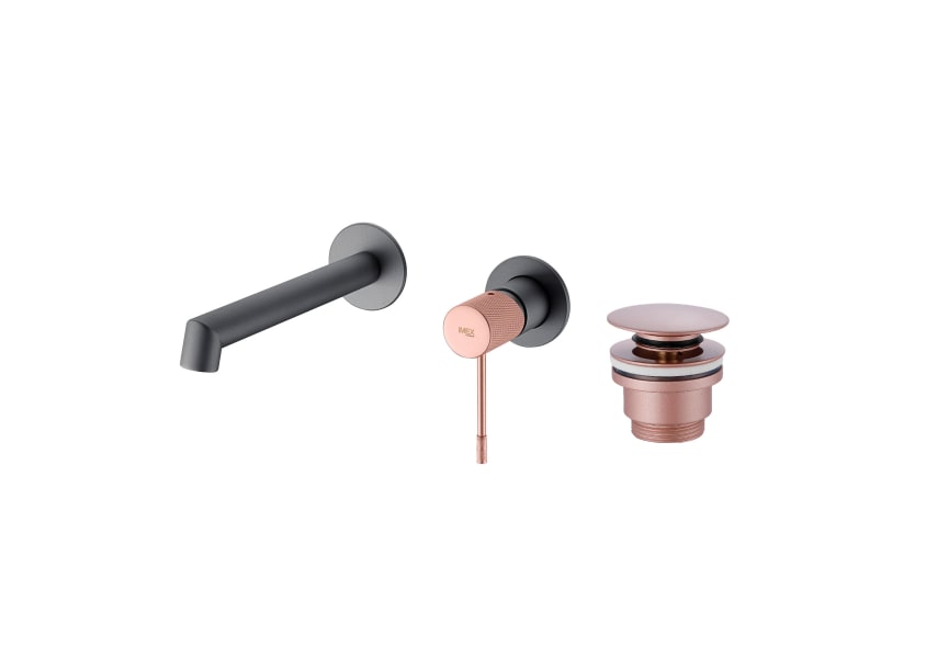 Pack grifo de lavabo empotrado Imex Line + Válvula click-clack principal 2