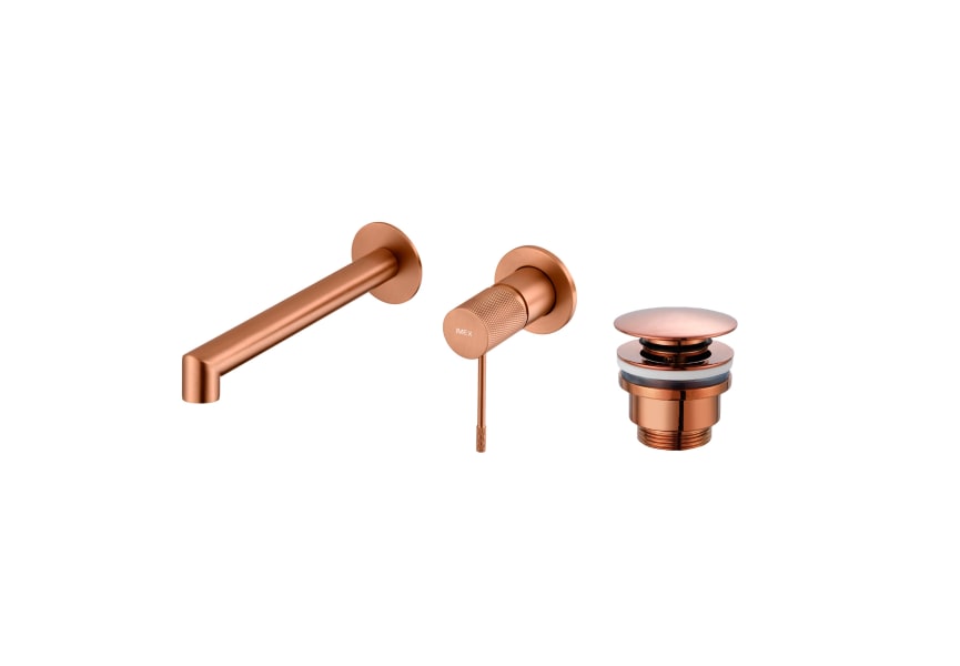 Pack grifo de lavabo empotrado Imex Line + Válvula click-clack principal 4