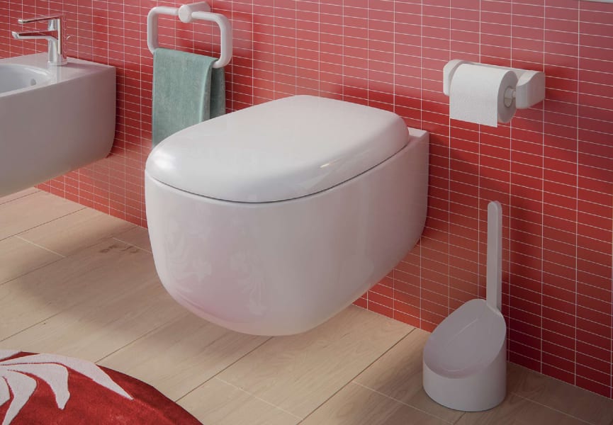 Escobillero de baño Cucciolo Gedy ambiente 2