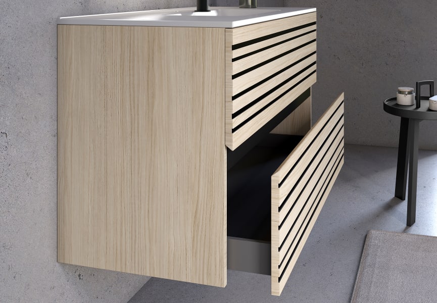 Conjunto de mueble de baño Kora Bruntec detalle 2