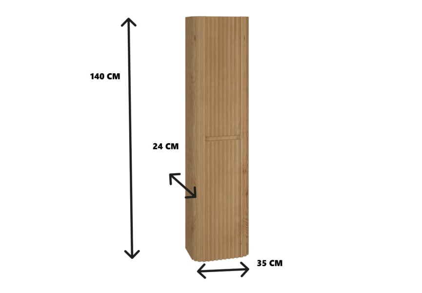 Columna de baño Baviera Bruntec croquis 4