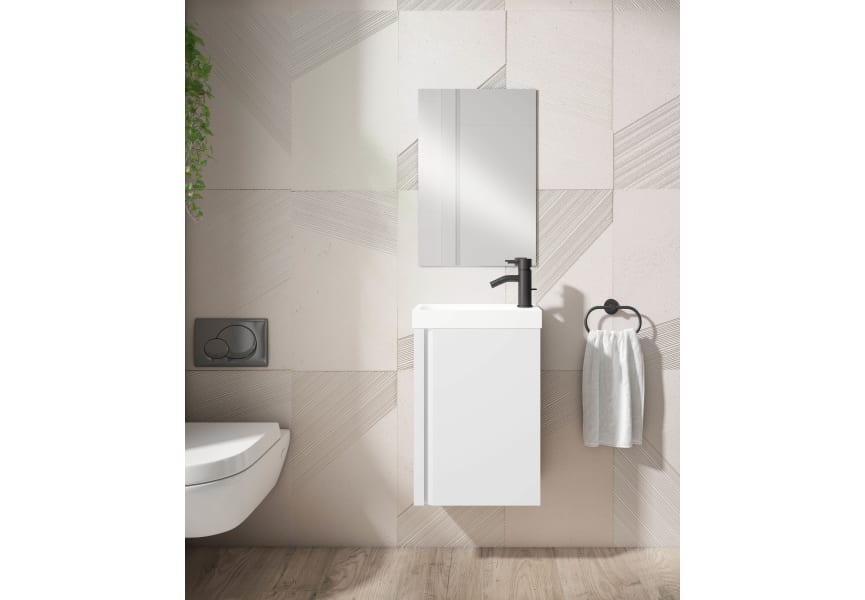 Conjunto completo mueble de baño fondo reducido 22 cm Lagos Visobath principal 2