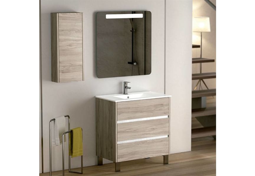Espejo de baño con luz LED Rain Coycama ambiente 2
