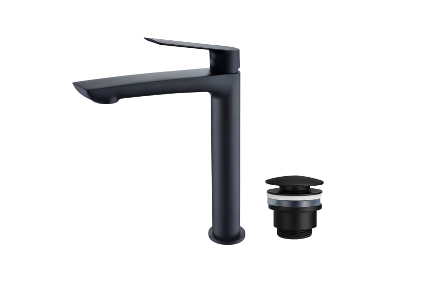 Pack Grifo de lavabo caño alto Lúxor Imex + Válvula click-clack principal 2