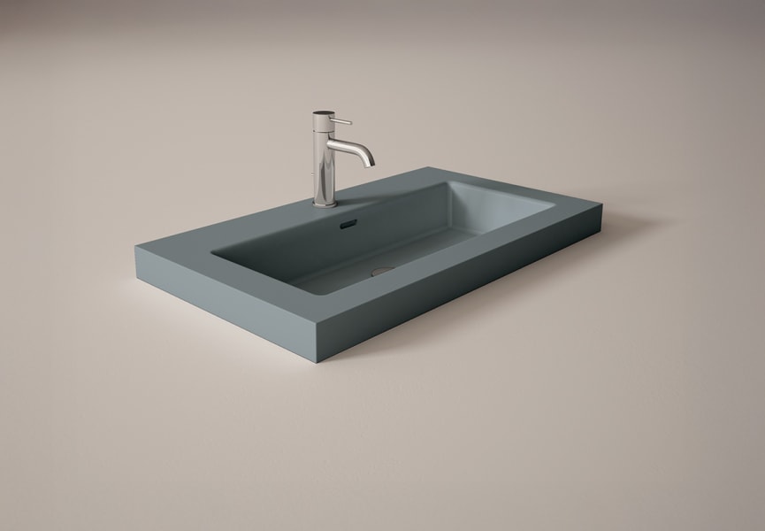 Lavabo encastrado 11.5 cm alto Nantes Visobath principal 3