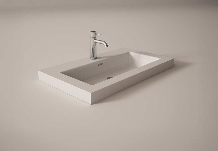 Lavabo encastrado 11.5 cm alto Nantes Visobath principal 5