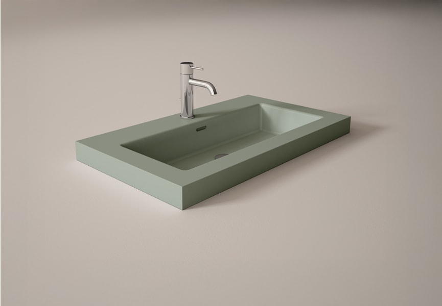 Lavabo encastrado 11.5 cm alto Nantes Visobath principal 6