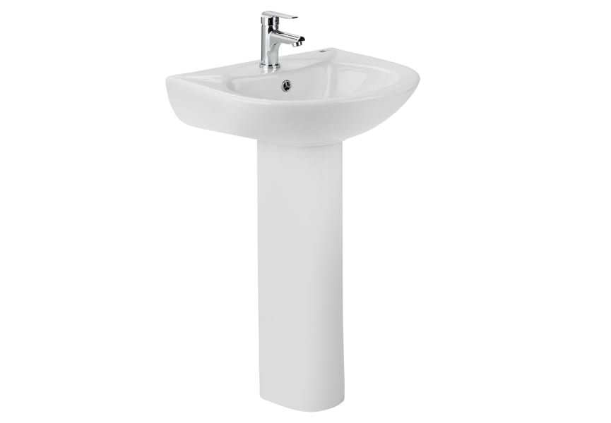 Lavabo con pedestal Strohm Teka Inca principal 0