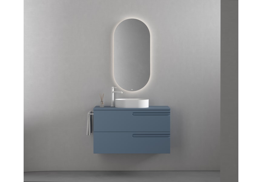 Mueble de baño con encimera de madera Econic Royo principal 4