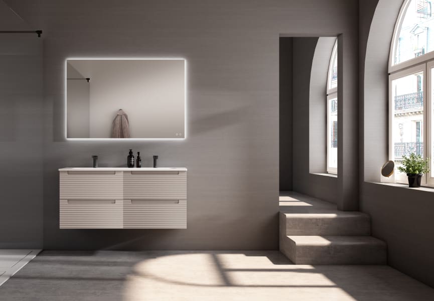 Conjunto mueble de baño Kyoto japandi Viso principal 5