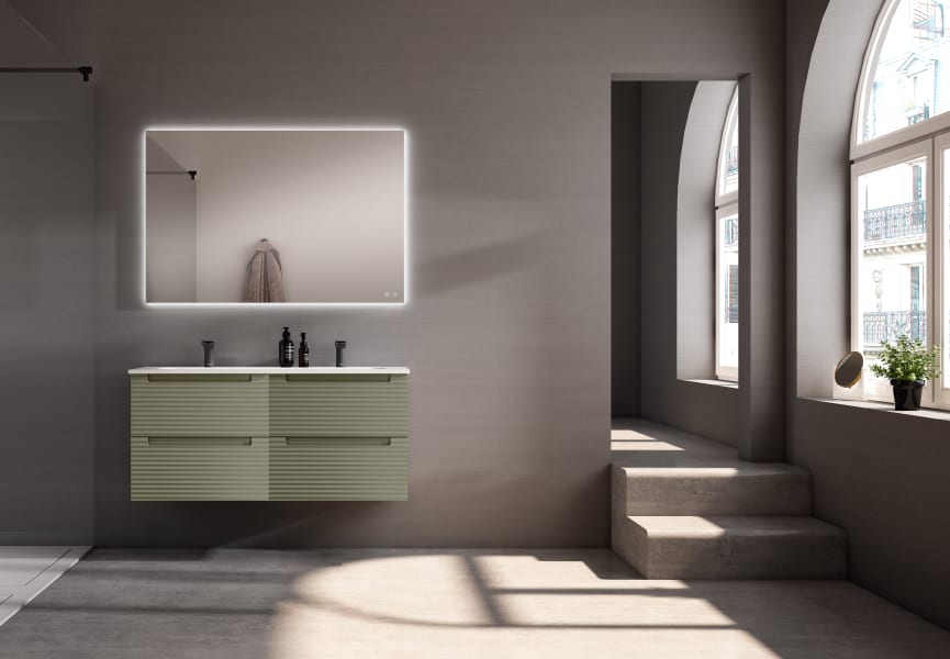 Conjunto mueble de baño Kyoto japandi Viso principal 6